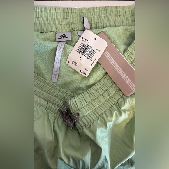 Adidas by Stella McCartney running shorts NWT , sz large - Picture 7 of 10
